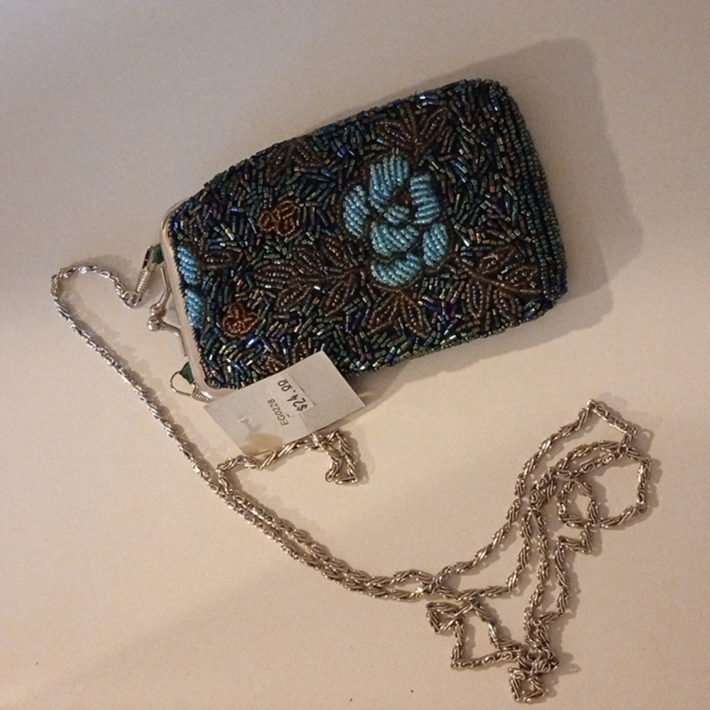 NWT beaded purse